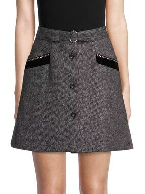 Miu Miu 2019 Wool Mini Skirt Size Small - EXCELLENT condition!